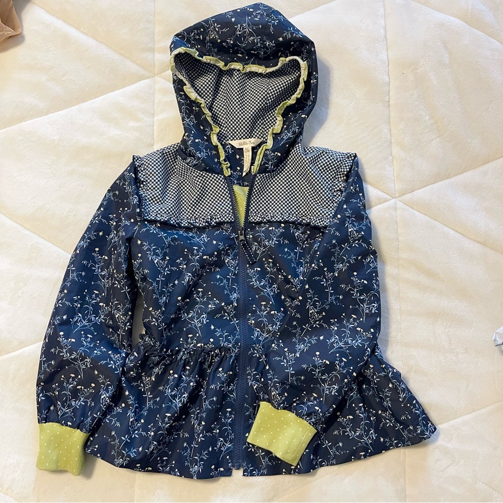 Matilda Jane Navy Kids Rain Jacket